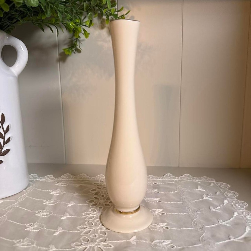 Vintage Lenox‎ Classic Bud Vase 24K Gold Trim